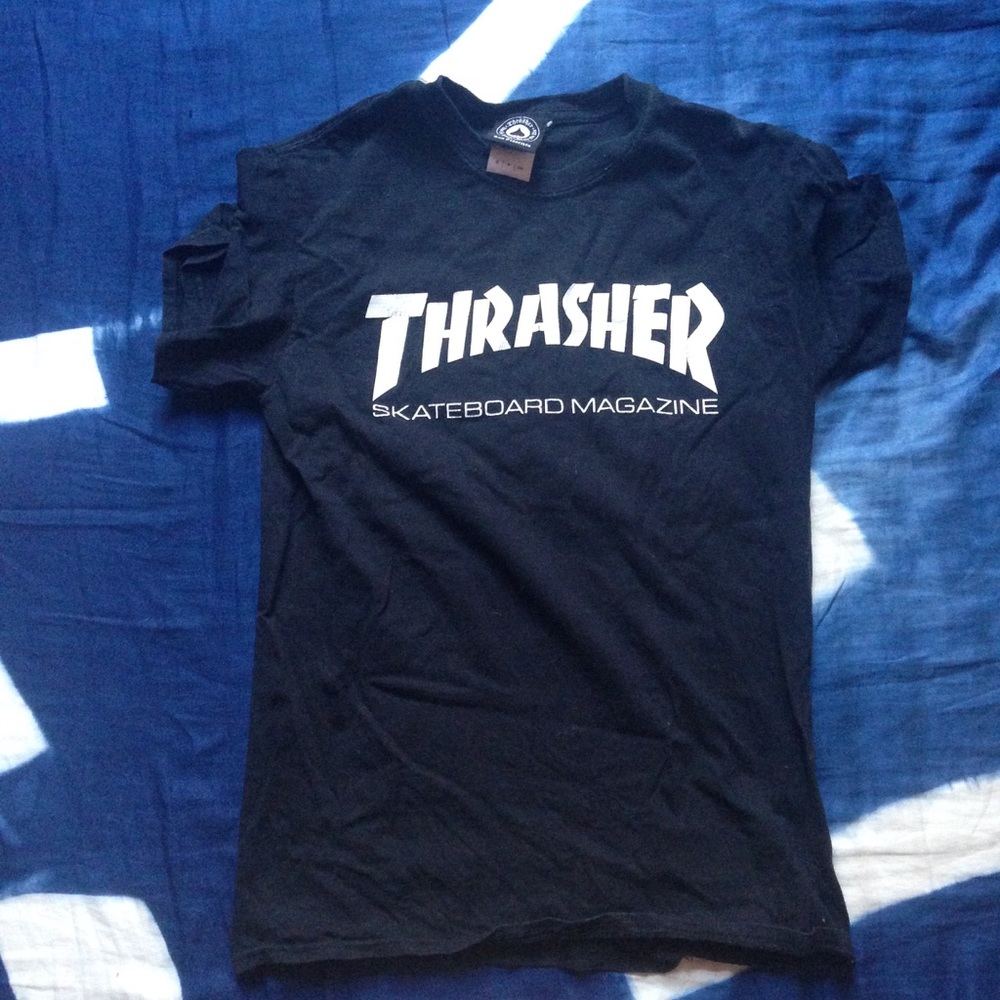 authentic THRASHER skate tshirt